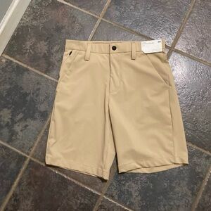 Stylus Men's Khaki Performance Shorts 9” Size 30